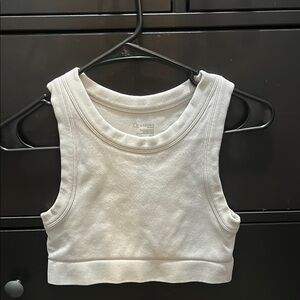 White Women's Crop Top